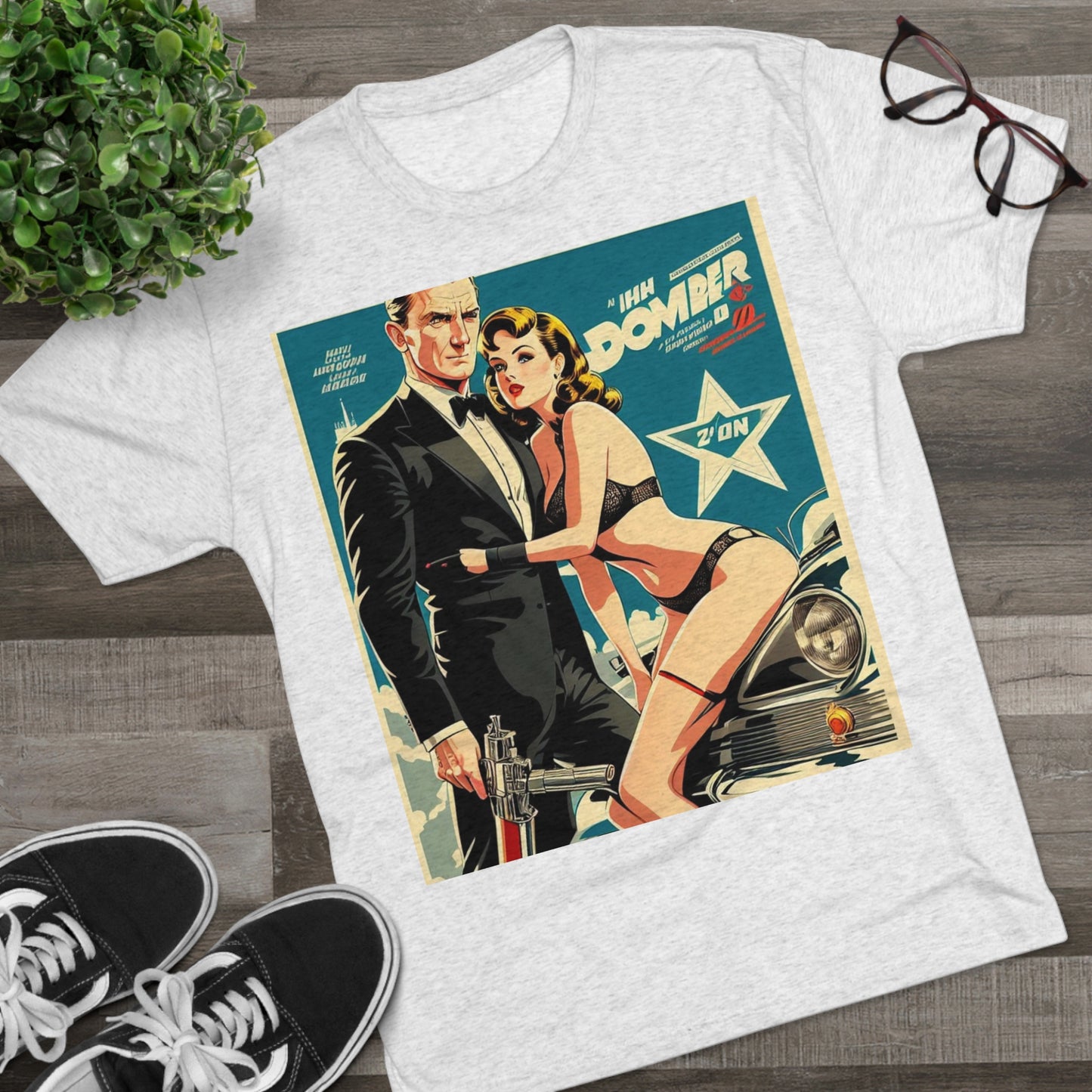 the agent and the woman Crew Tee