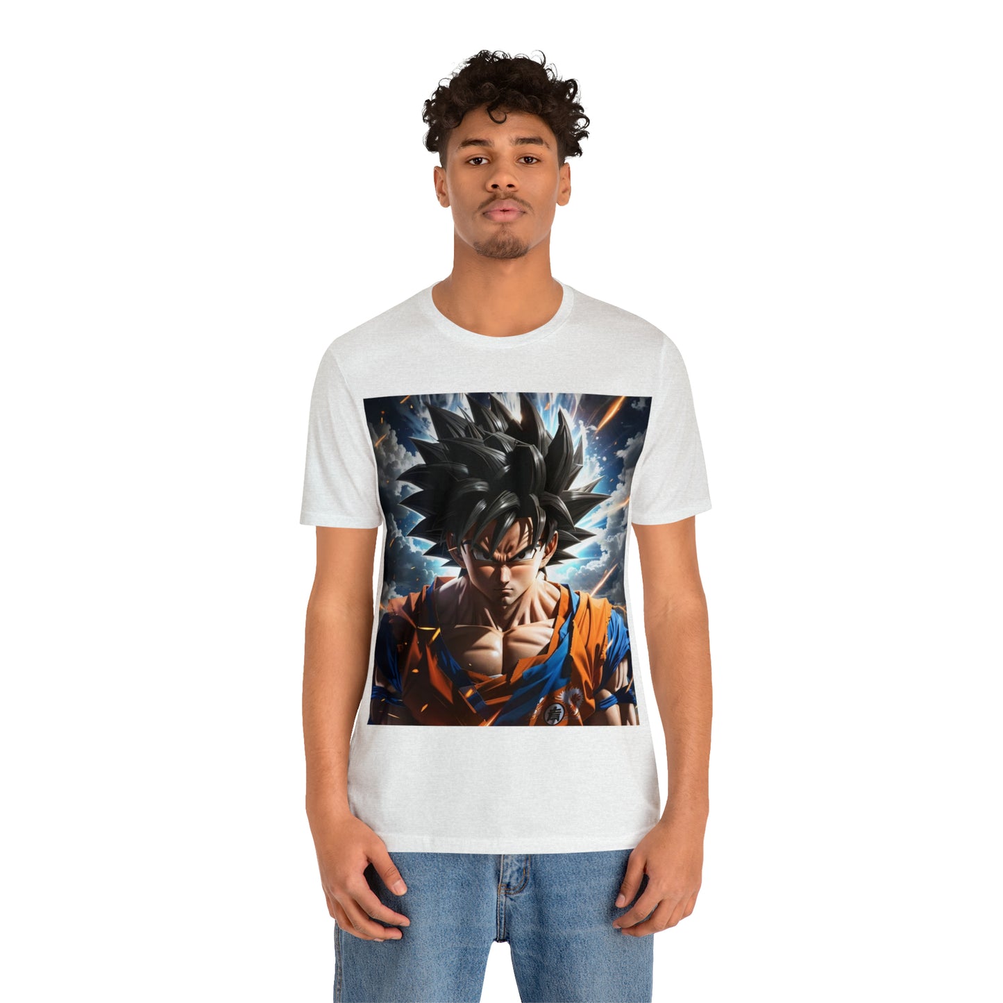 multicolor goku Short Sleeve Tee