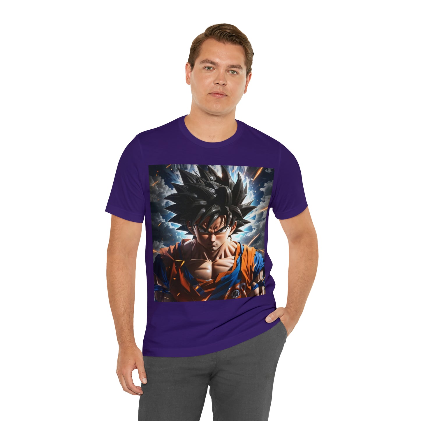 multicolor goku Short Sleeve Tee