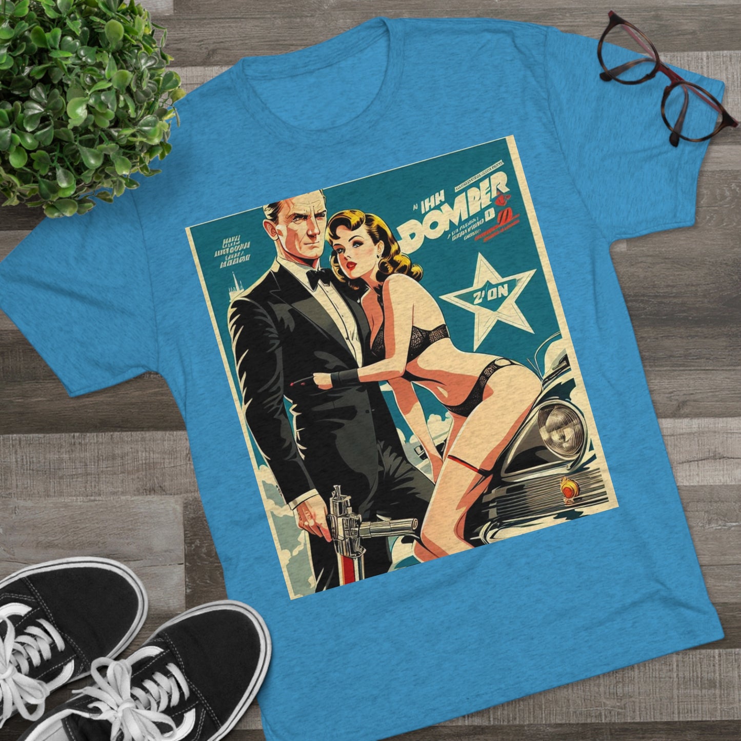 the agent and the woman Crew Tee