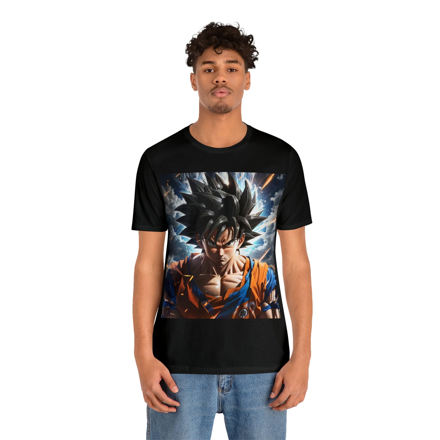 multicolor goku Short Sleeve Tee