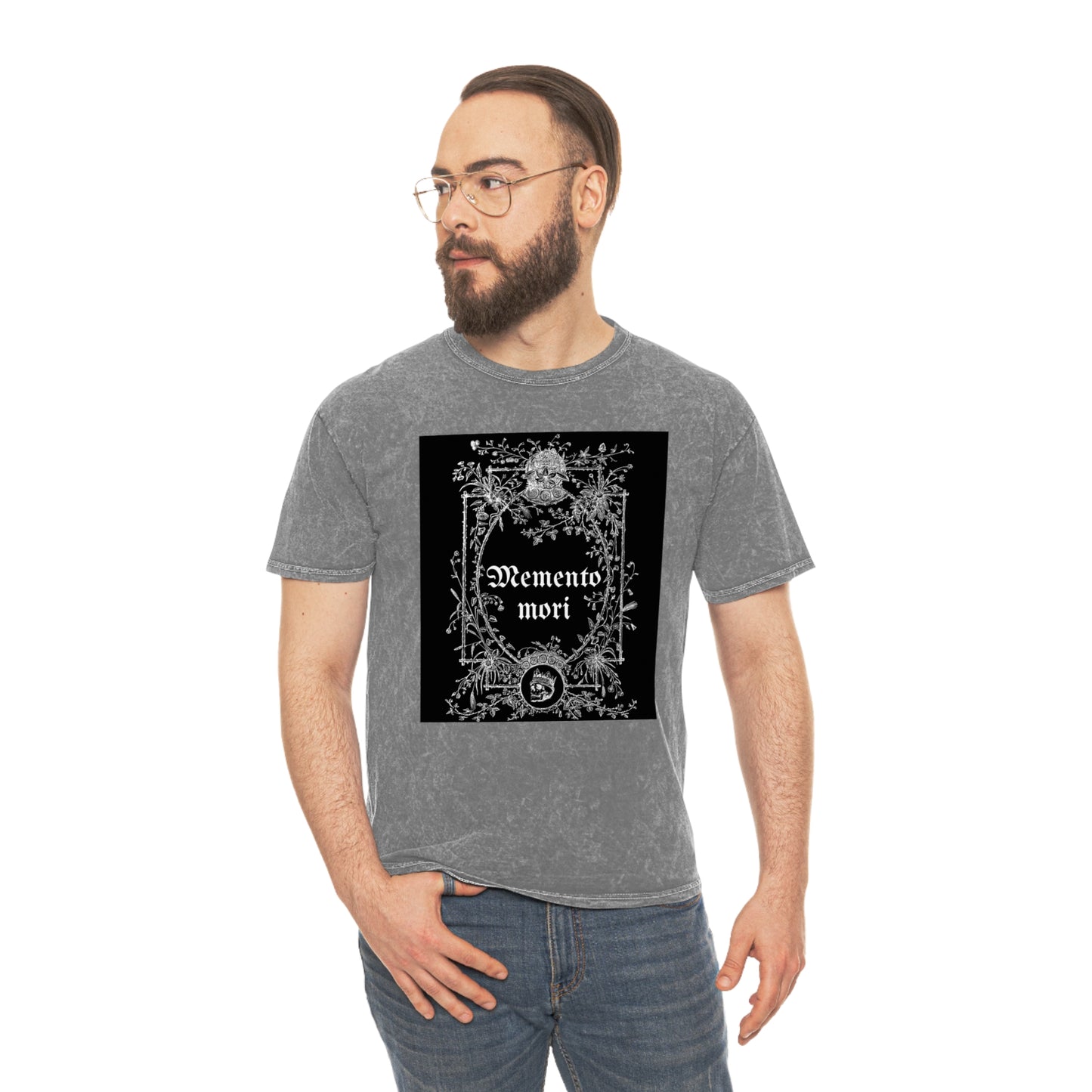 Memento mori Unisex Mineral Wash T-Shirt