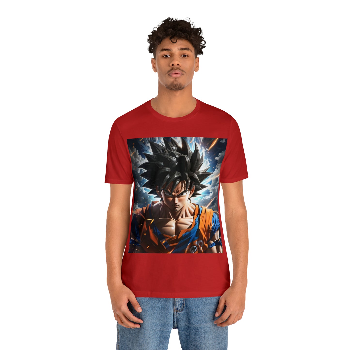 multicolor goku Short Sleeve Tee