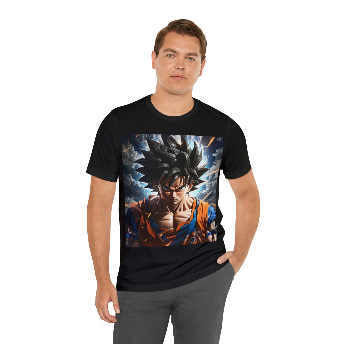 multicolor goku Short Sleeve Tee