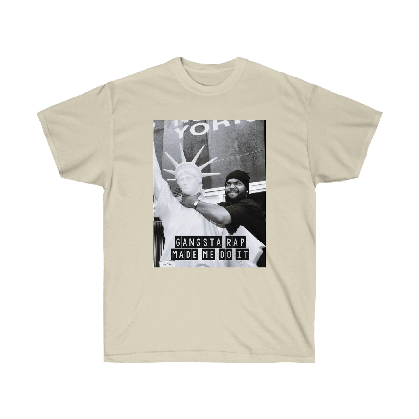 Gangsta rap made me do it ice cube Tee