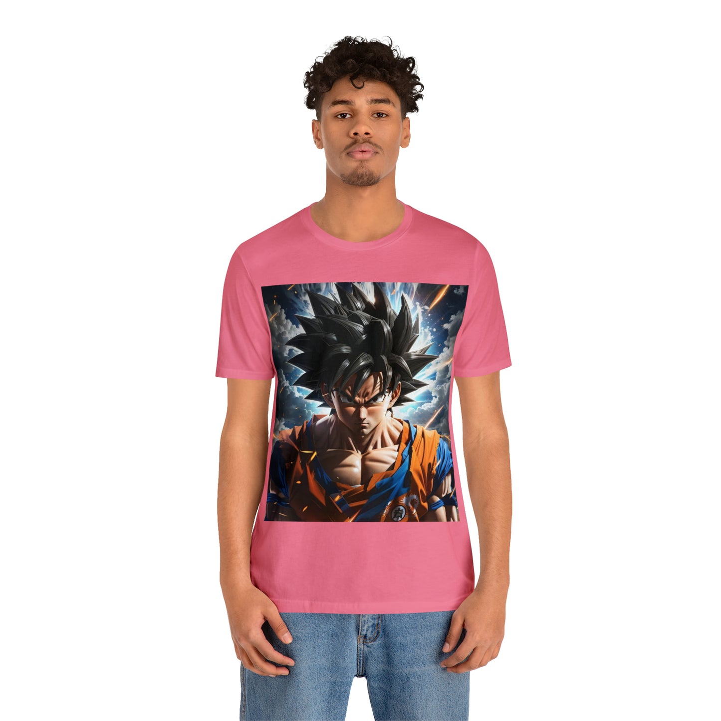 multicolor goku Short Sleeve Tee