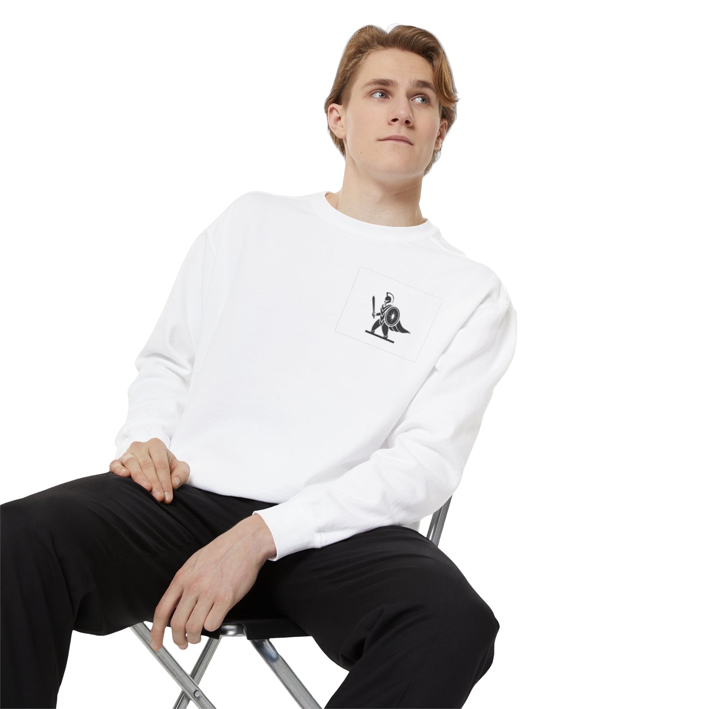 parabellum spartan mentailty Garment-Dyed Sweatshirt