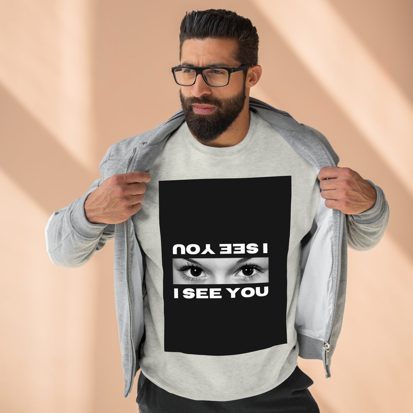 i see you crewneck Unisex Crewneck Sweatshirt