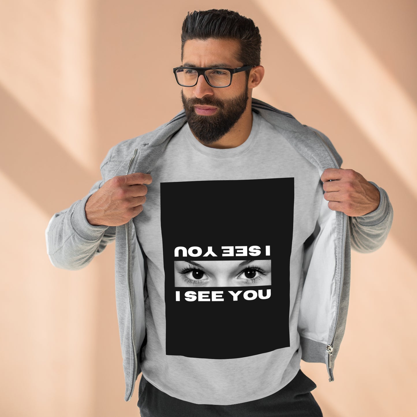 i see you crewneck Unisex Crewneck Sweatshirt