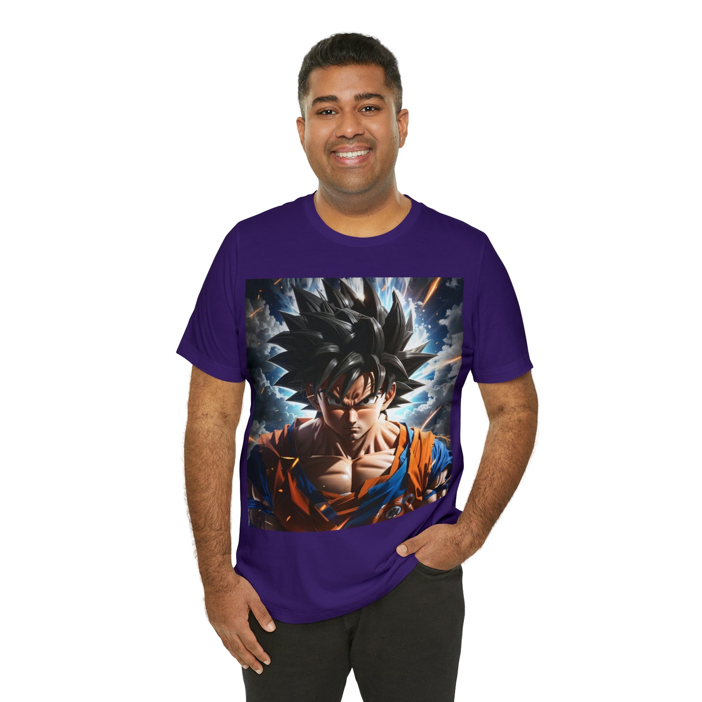 multicolor goku Short Sleeve Tee