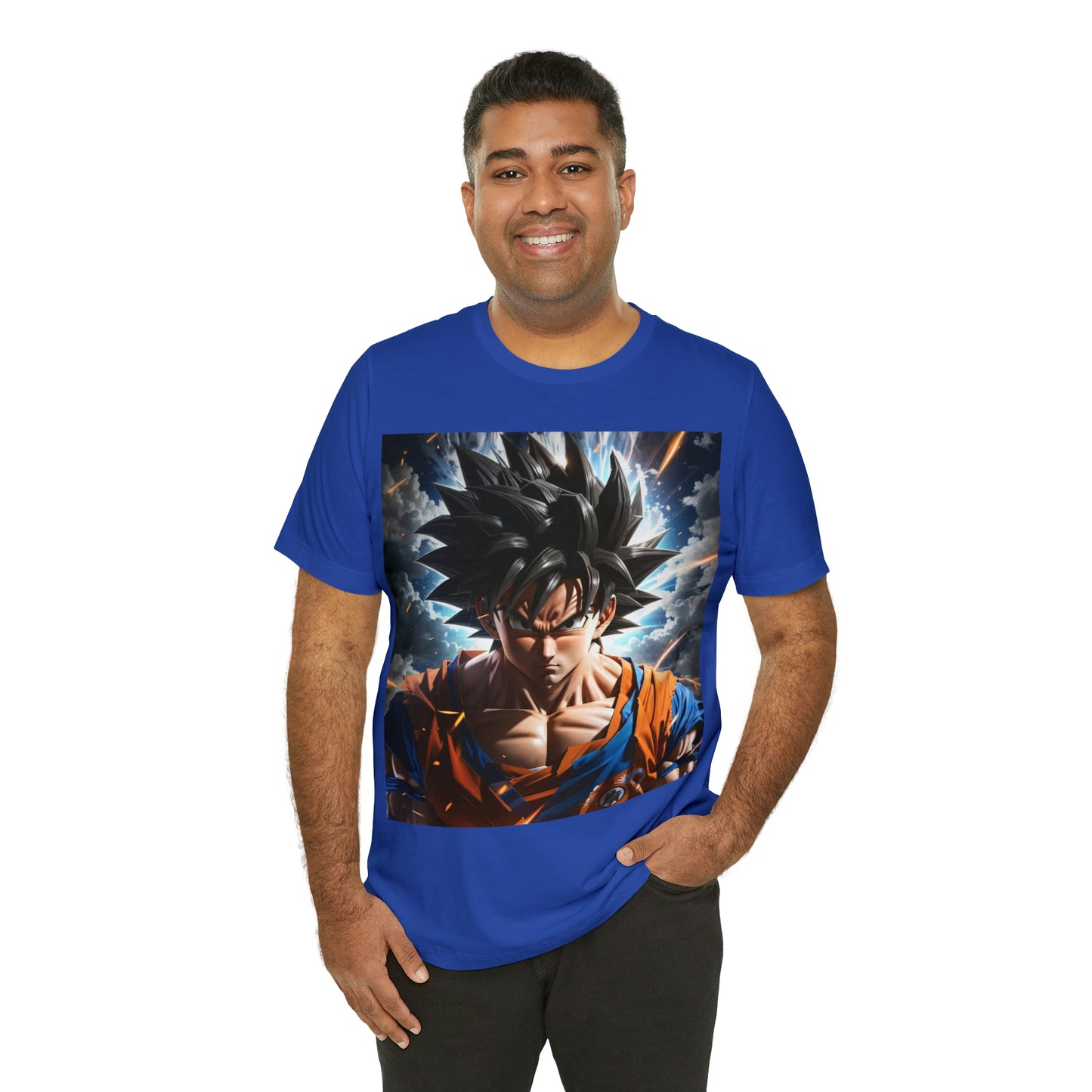 multicolor goku Short Sleeve Tee