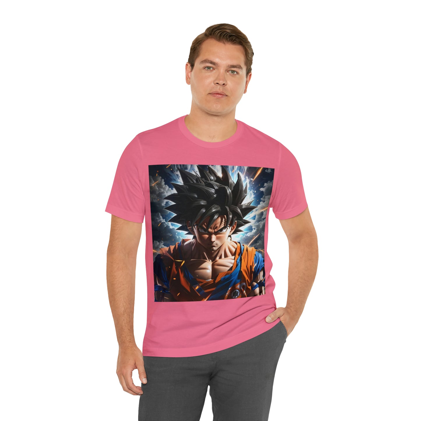 multicolor goku Short Sleeve Tee