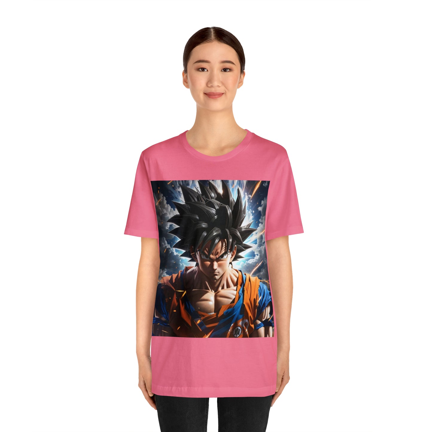 multicolor goku Short Sleeve Tee