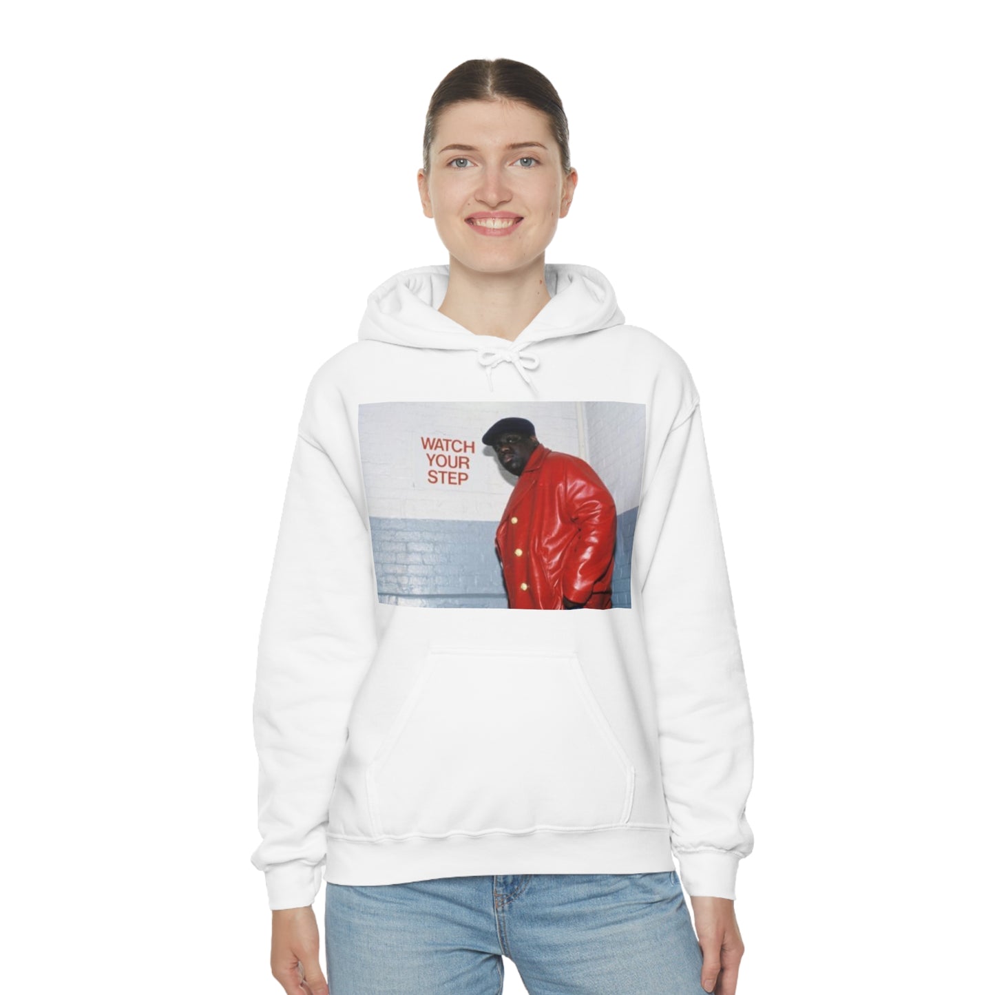 watch your step Biggie Smalls Hooded Sweatshirt