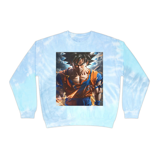 goku Tie-Dye Sweatshirt