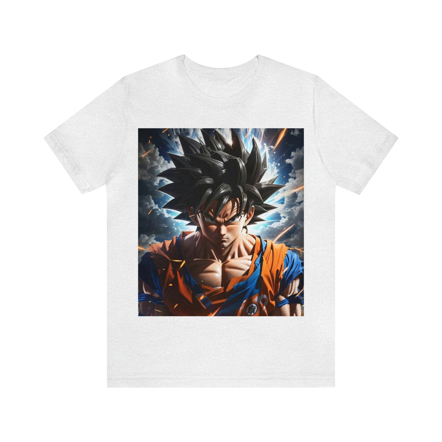 multicolor goku Short Sleeve Tee