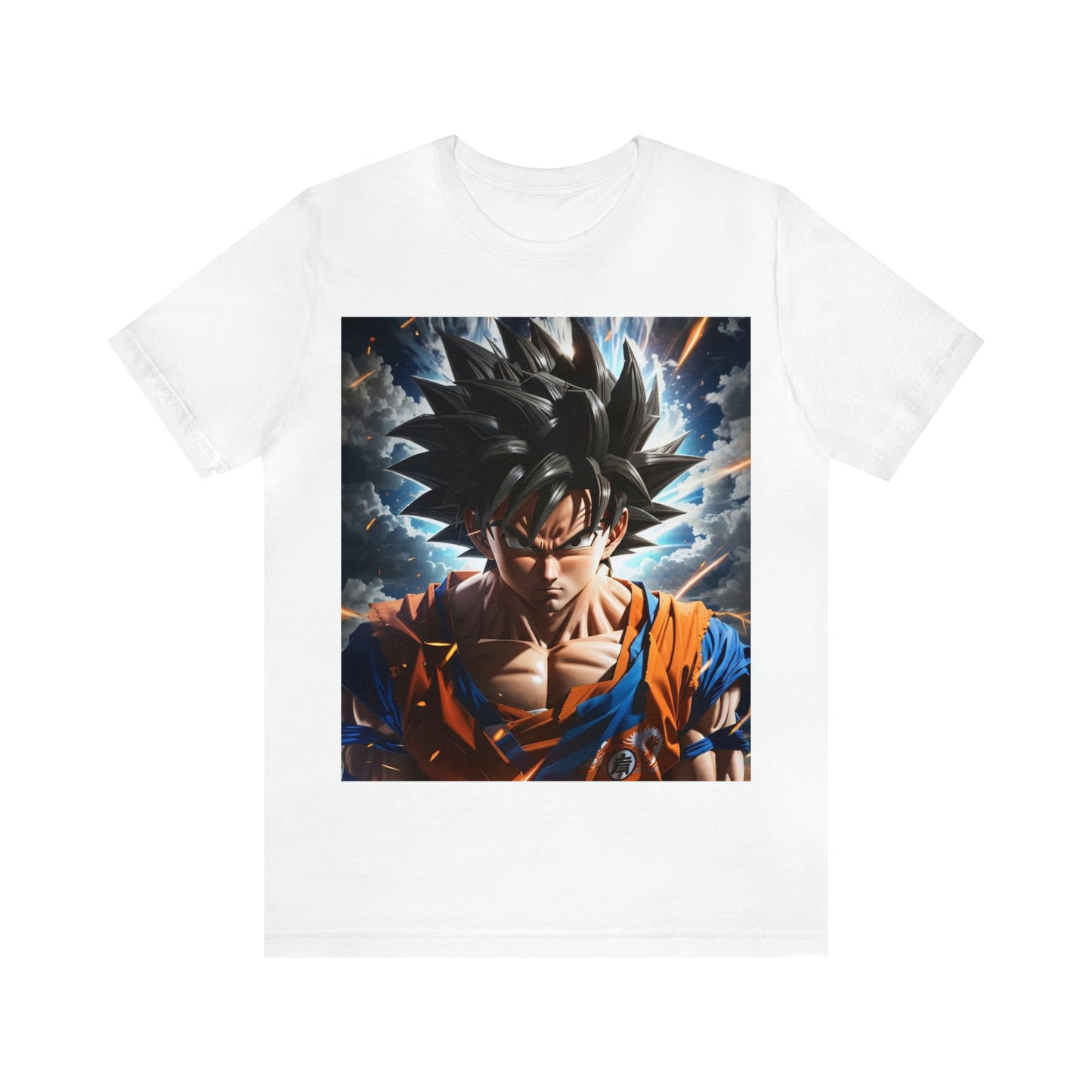 multicolor goku Short Sleeve Tee