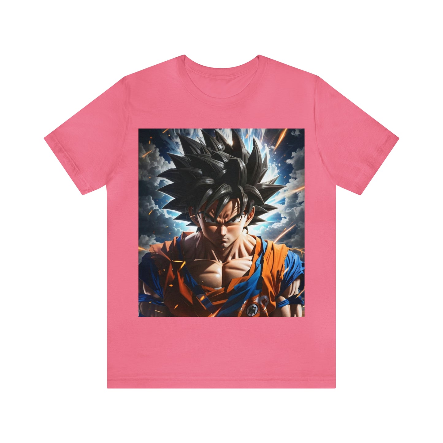 multicolor goku Short Sleeve Tee