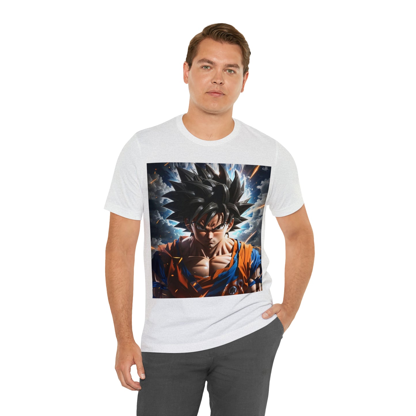 multicolor goku Short Sleeve Tee