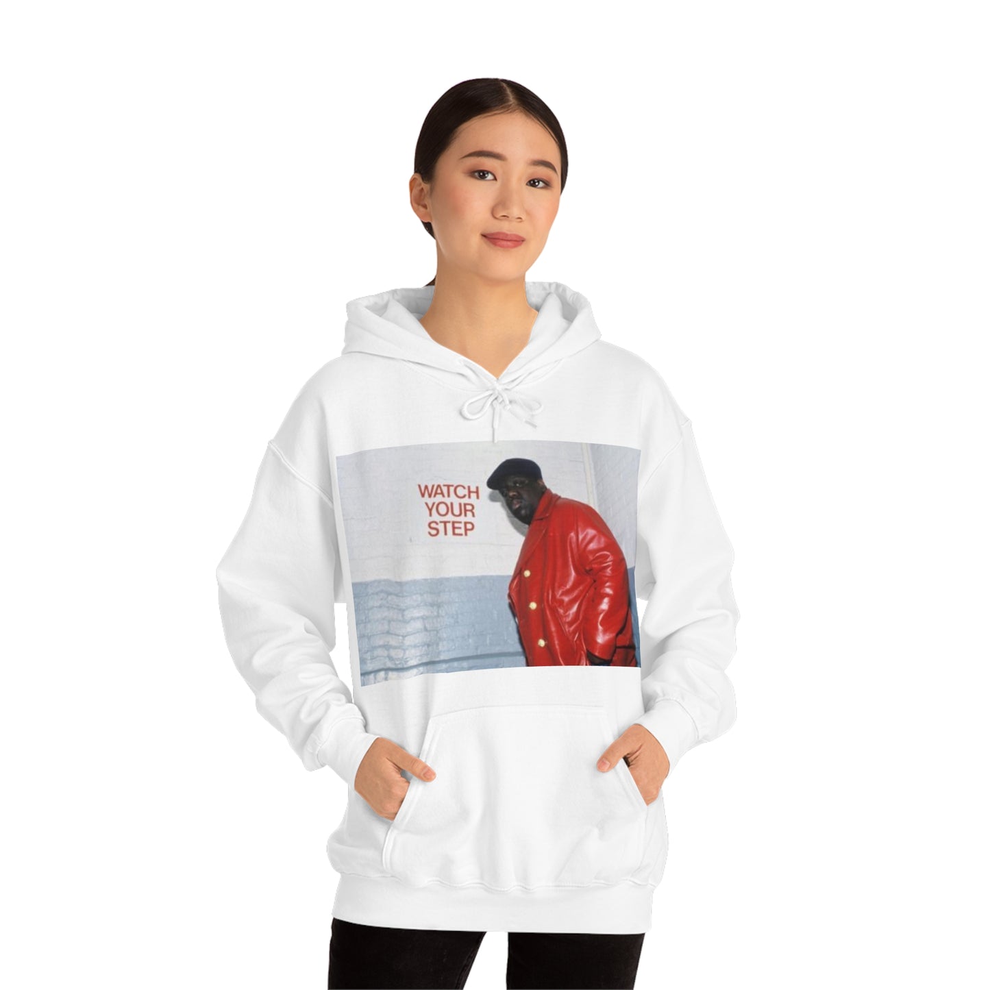 watch your step Biggie Smalls Hooded Sweatshirt