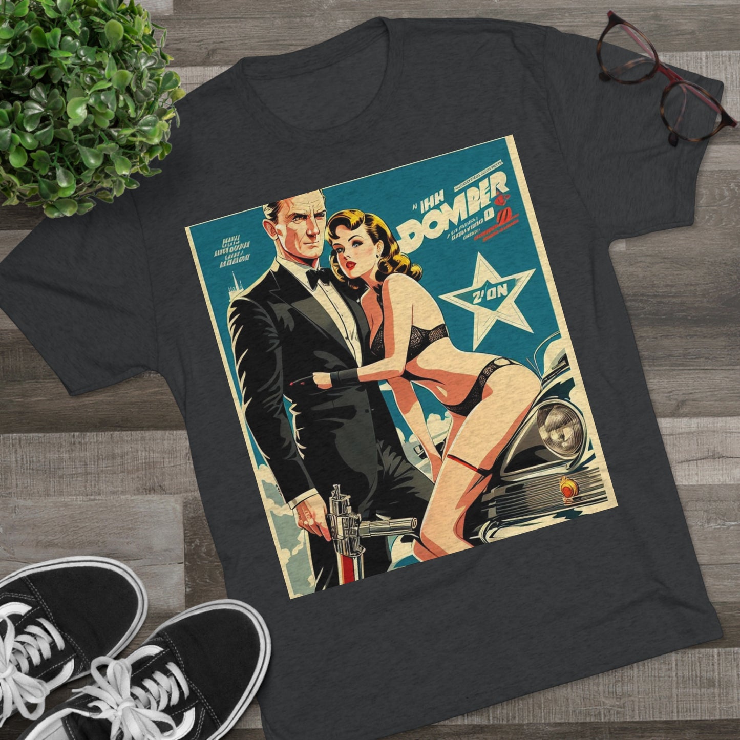 the agent and the woman Crew Tee