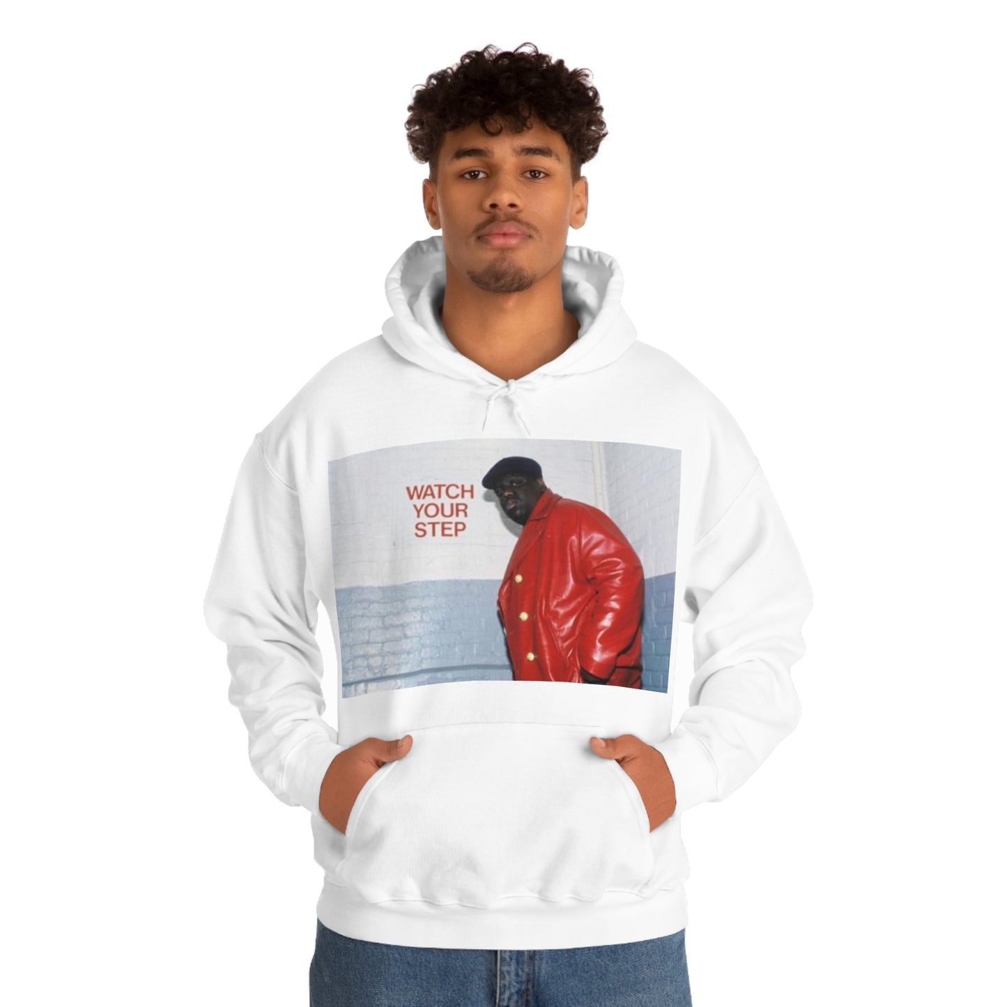 watch your step Biggie Smalls Hooded Sweatshirt