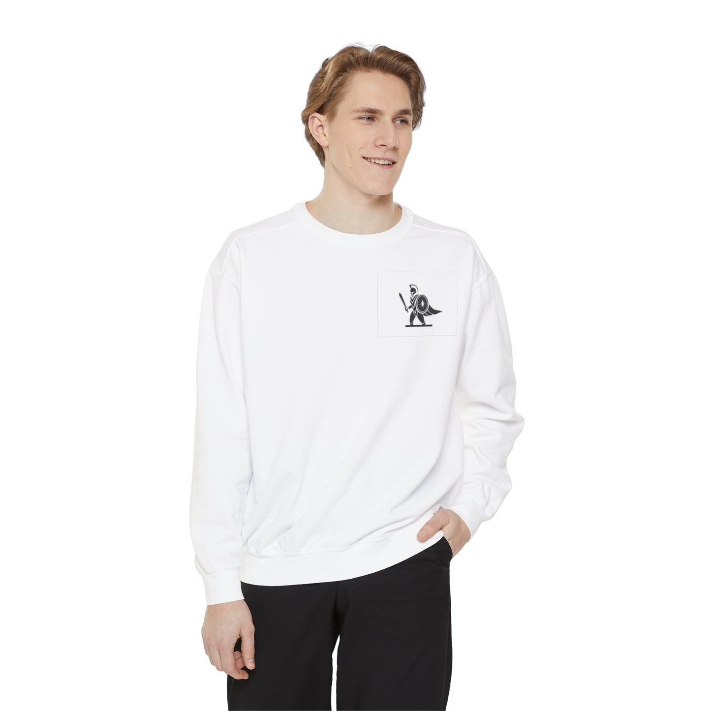 parabellum spartan mentailty Garment-Dyed Sweatshirt