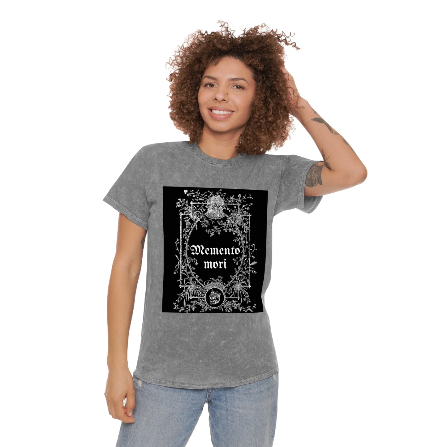 Memento mori Unisex Mineral Wash T-Shirt