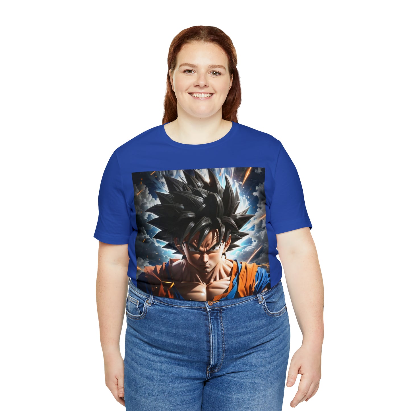 multicolor goku Short Sleeve Tee