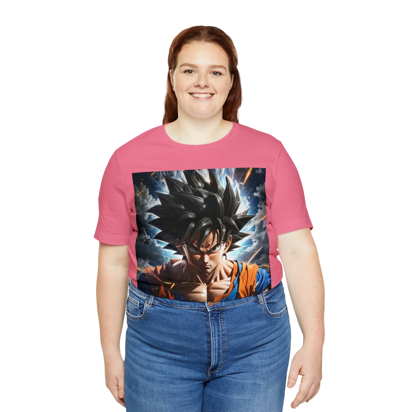 multicolor goku Short Sleeve Tee