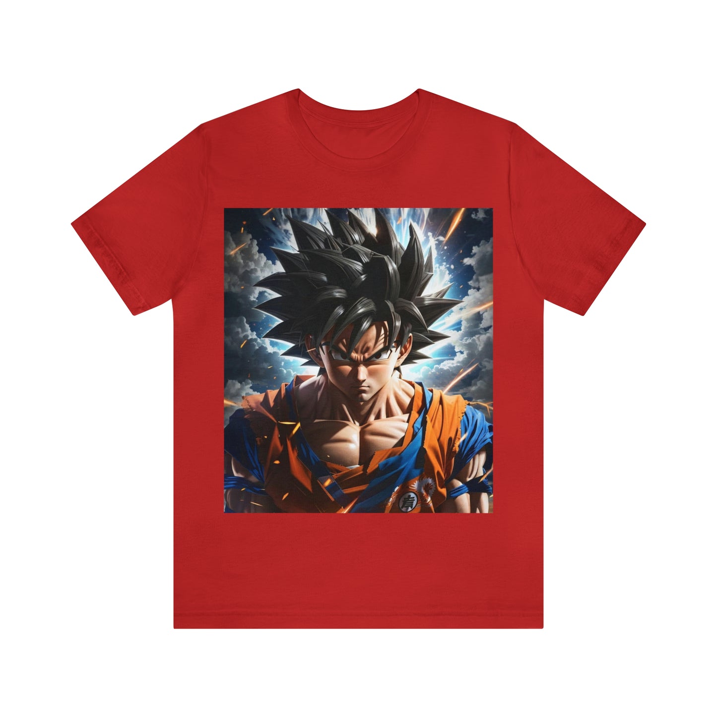 multicolor goku Short Sleeve Tee