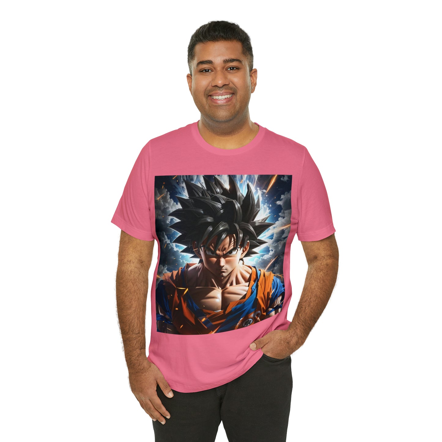 multicolor goku Short Sleeve Tee