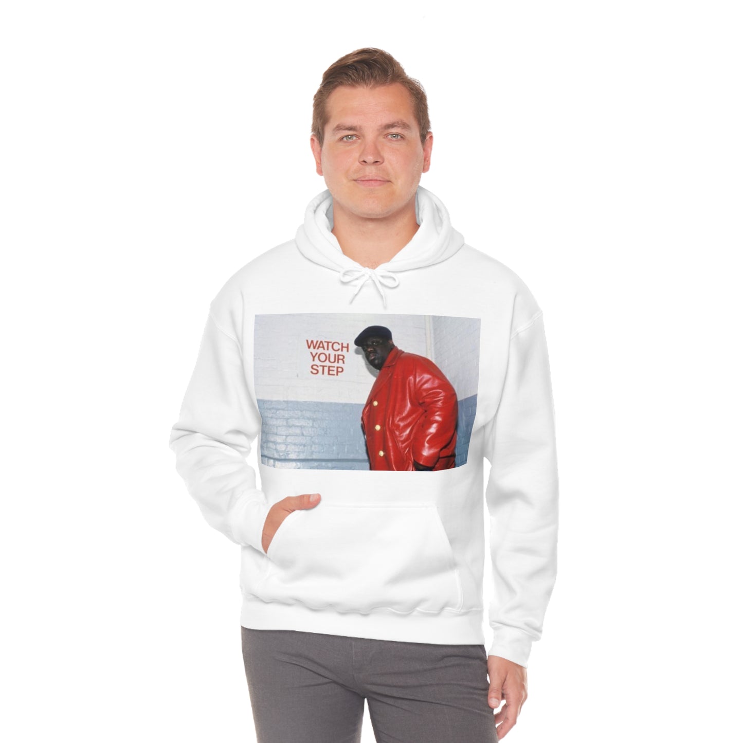 watch your step Biggie Smalls Hooded Sweatshirt