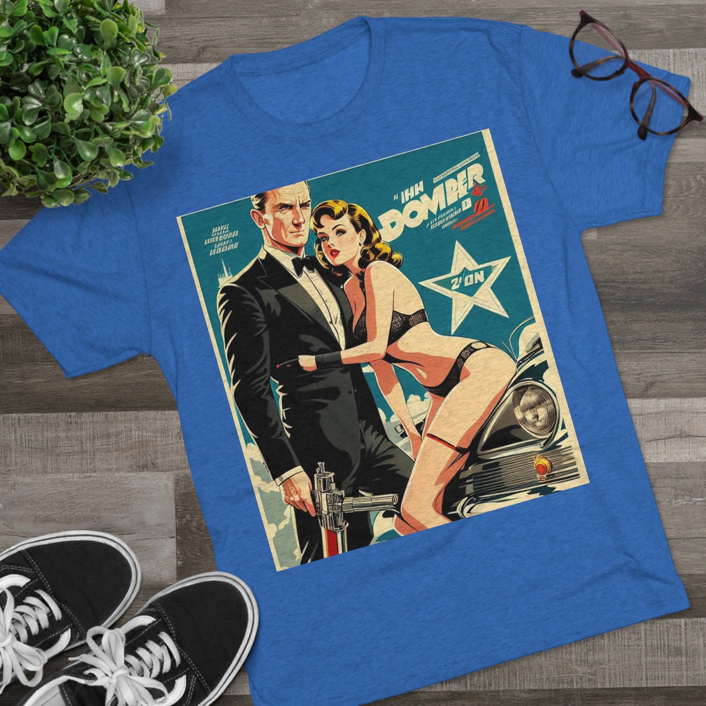 the agent and the woman Crew Tee