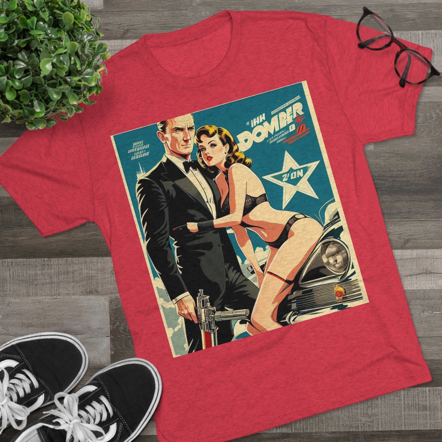 the agent and the woman Crew Tee