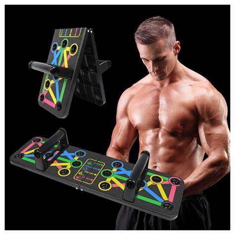 Push up board 14 in 1 Push-Up Rack Board Training Sport Workout Fitness Gym Equipment Push Up Stand for ABS Abdominal Muscle Building Exercise